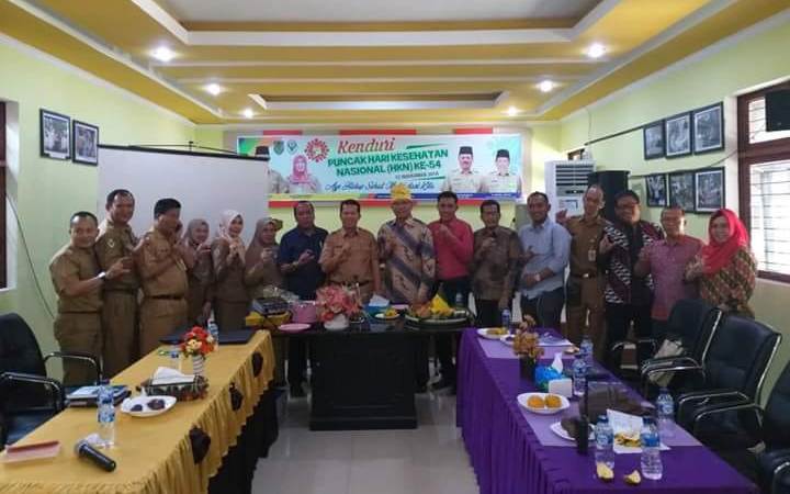 Tingkatkan Derajat Kesehatan Masyarakat, Diskes Kampar Kunker Ke Inhil